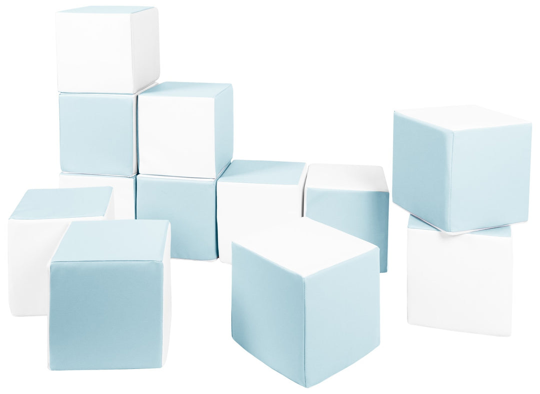 Soft Play Cubes, 12 building blocks for kids