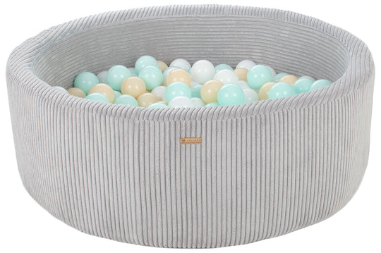 Ball pit + 200 balls, corduroy fabric