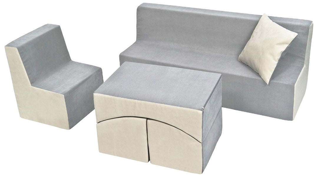 Soft Foam Furniture 3 pcs set: Chair+Sofa+Coach