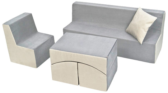 Soft Foam Furniture 3 pcs set: Chair+Sofa+Coach