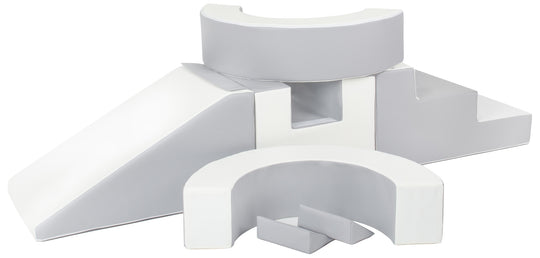 Hoop set of 7 large foam blocks