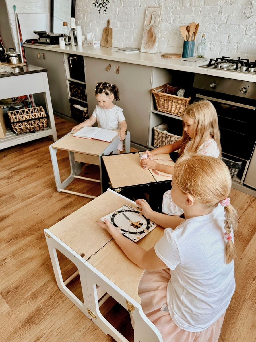 4in1 Creative Tower with Blackboard And Slide