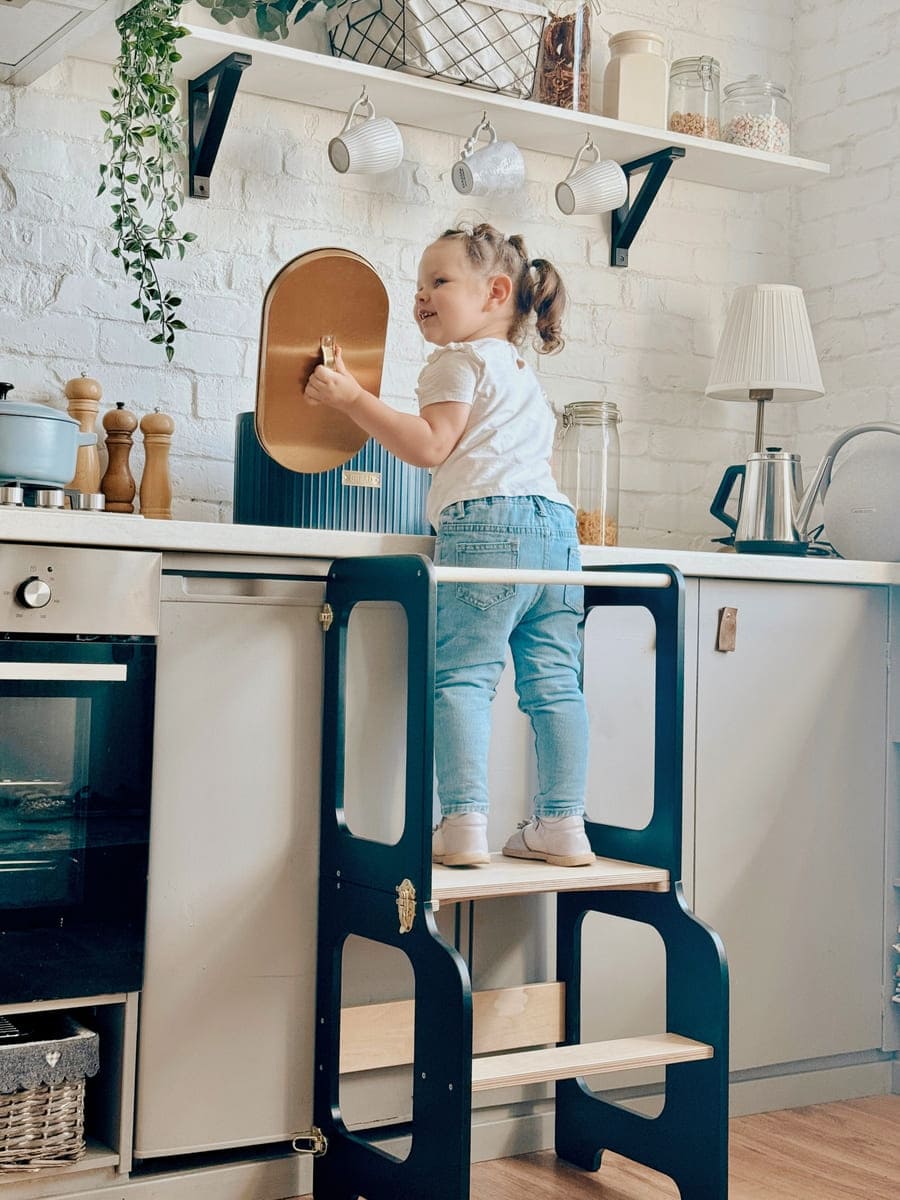 4in1 Creative Tower with Blackboard And Slide