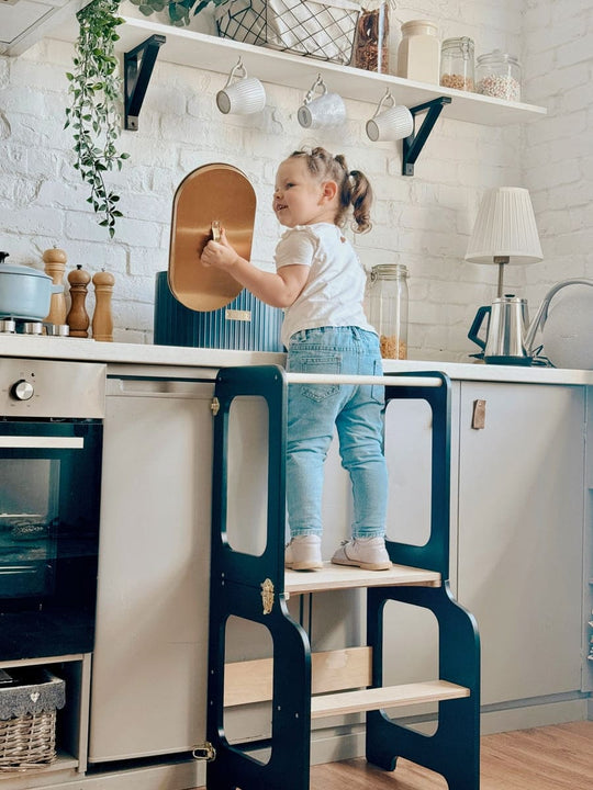 4in1 Creative Tower with Blackboard And Slide