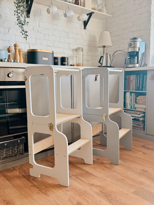 4in1 Creative Tower with Blackboard And Slide