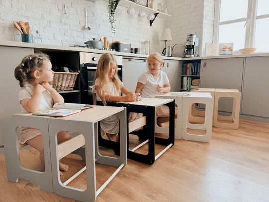 4in1 Creative Tower with Blackboard And Slide