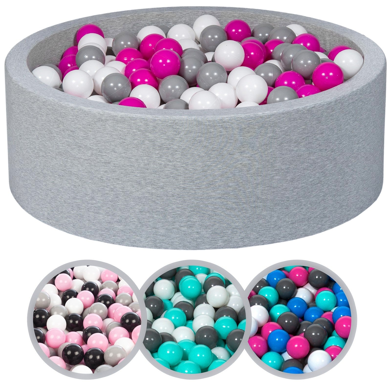 Grey ball pit + 450 balls