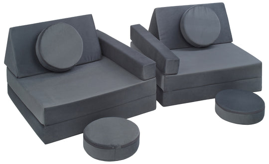 Modular kids sofa, foam blocks