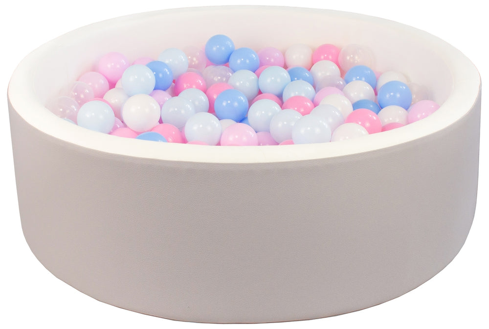 Eco leather ball pit with 300 balls