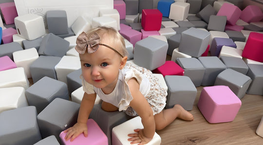 Pyramid set of 45 large foam blocks