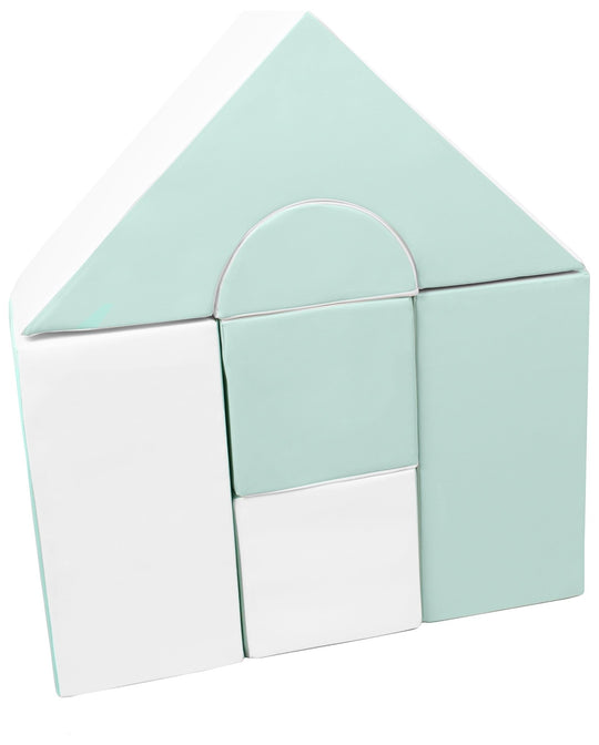 Mini castle set of 6 large foam blocks