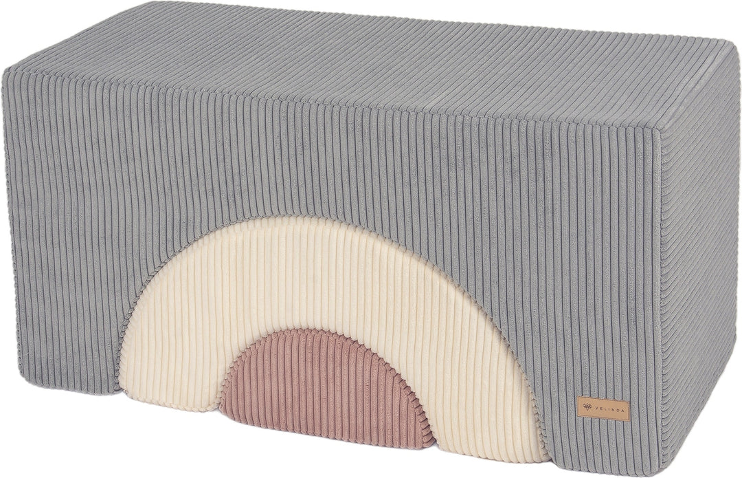 Rainbow set of 3 large foam blocks