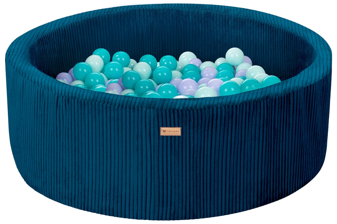 Ball pit + 200 balls, corduroy fabric