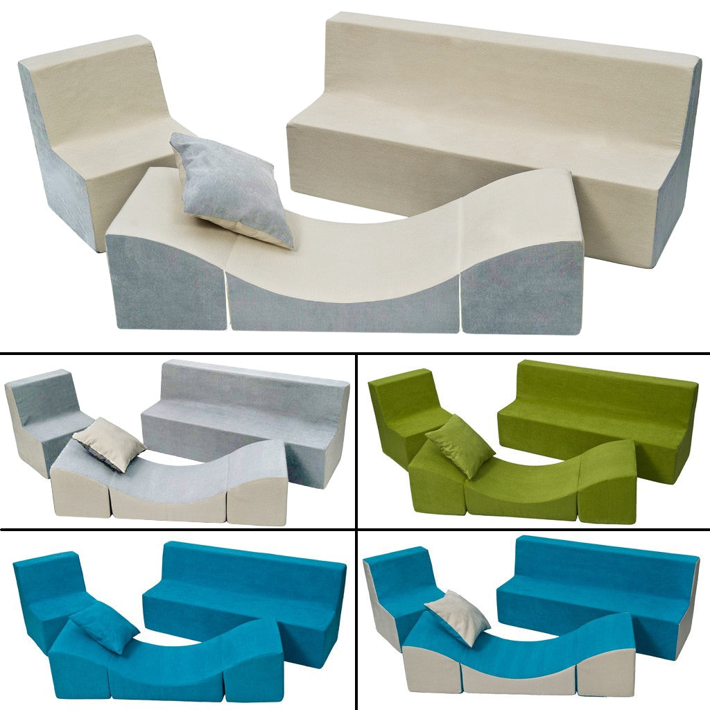Soft Foam Furniture 3 pcs set: Chair+Sofa+Coach