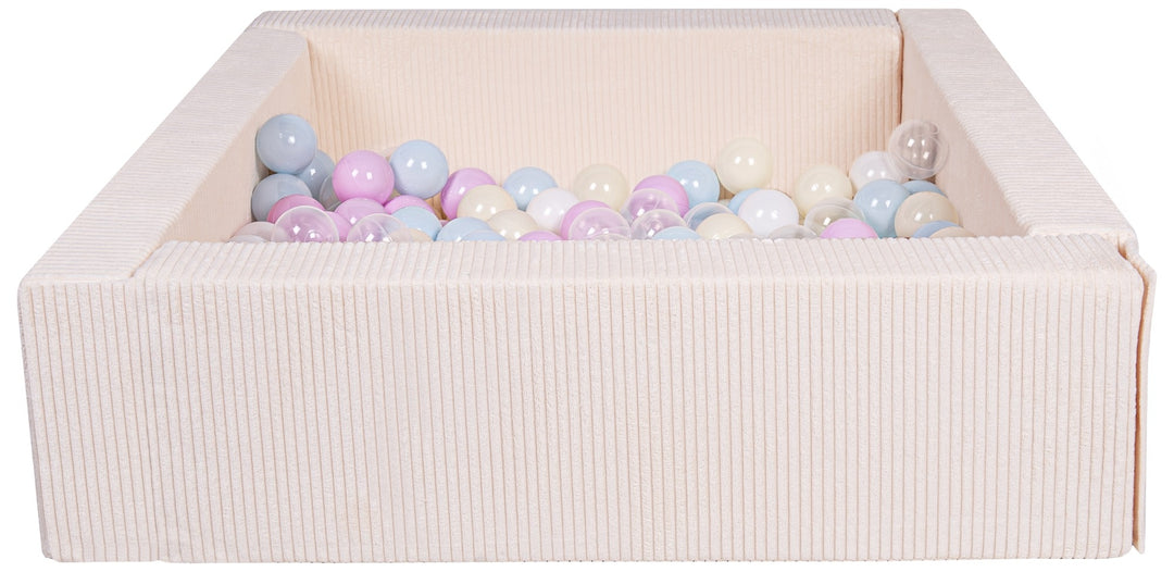 Soft play Corduroy ball pit, home ball pit, indoor, outdoor, ball pit + 200 balls