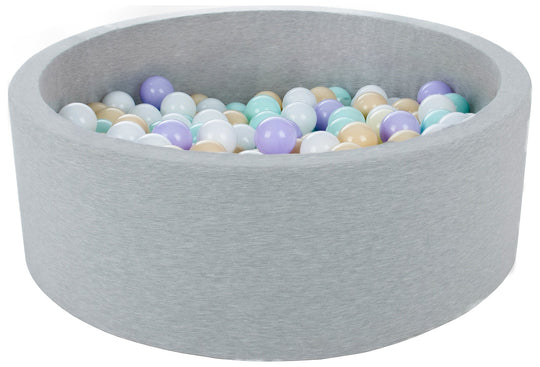 Soft Jersey ball pit with 200 balls