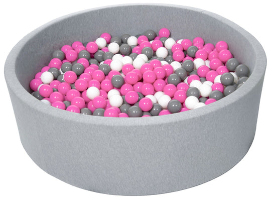 Soft Jersey ball pit with 900 balls, diameter 125 cm