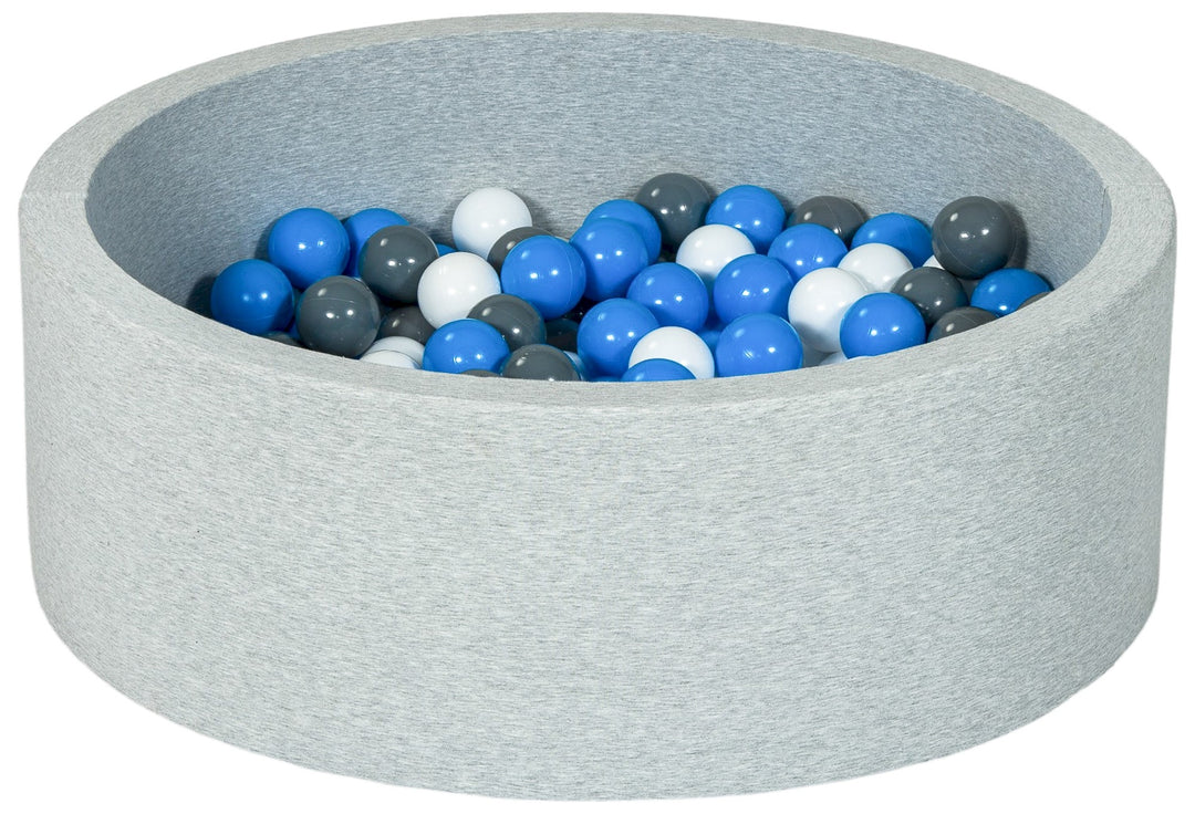 Soft Jersey ball pit with 200 balls