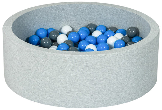 Soft Jersey ball pit with 200 balls