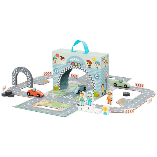 BusyKids Portable Racing Play Box