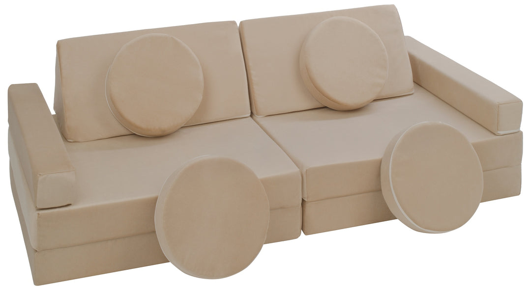 Modular kids sofa, foam blocks