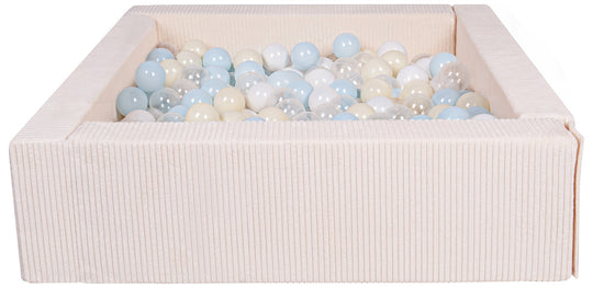 Soft play Corduroy ball pit, home ball pit, indoor, outdoor, ball pit + 300 balls