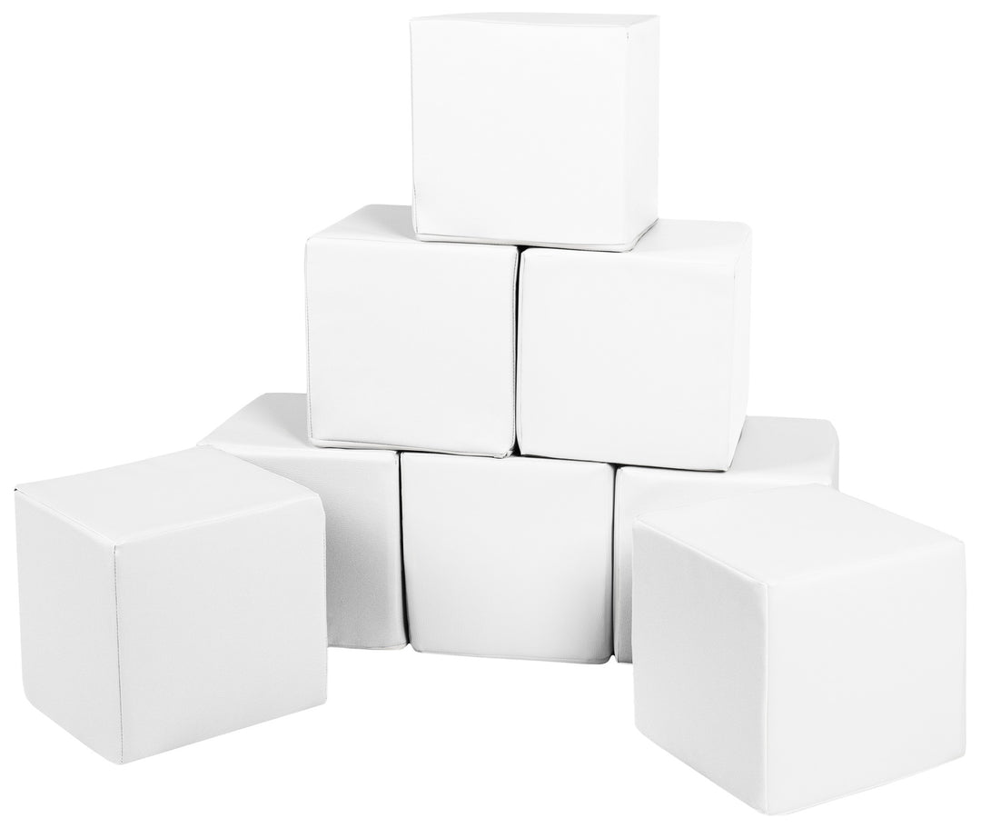 Soft Play Cubes, 8 building blocks for kids