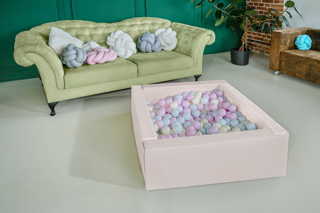 Soft play Corduroy ball pit, home ball pit, indoor, outdoor, ball pit + 200 balls