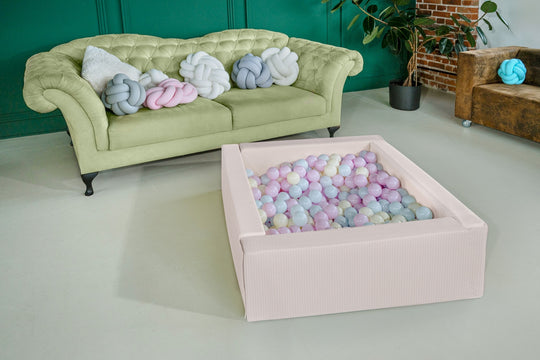 Soft play Corduroy ball pit, home ball pit, indoor, outdoor, ball pit + 200 balls