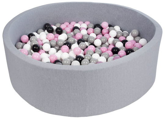 Soft Jersey ball pit with 600 balls, diameter 125 cm