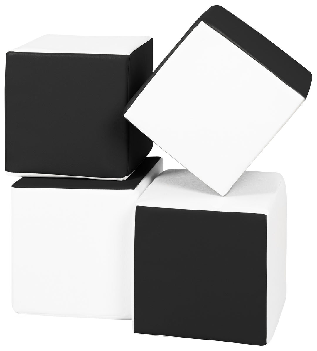 Soft Play Cubes, 4 building blocks for kids