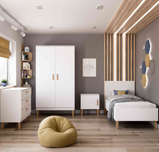 Chest of Drawers Kubi - White