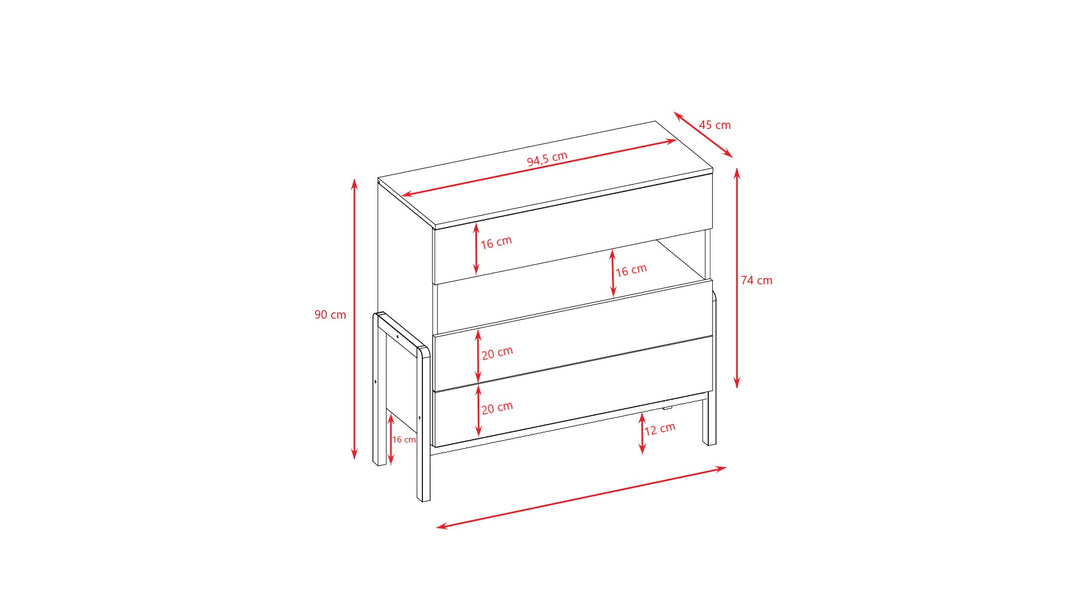 Chest of Drawers Victor
