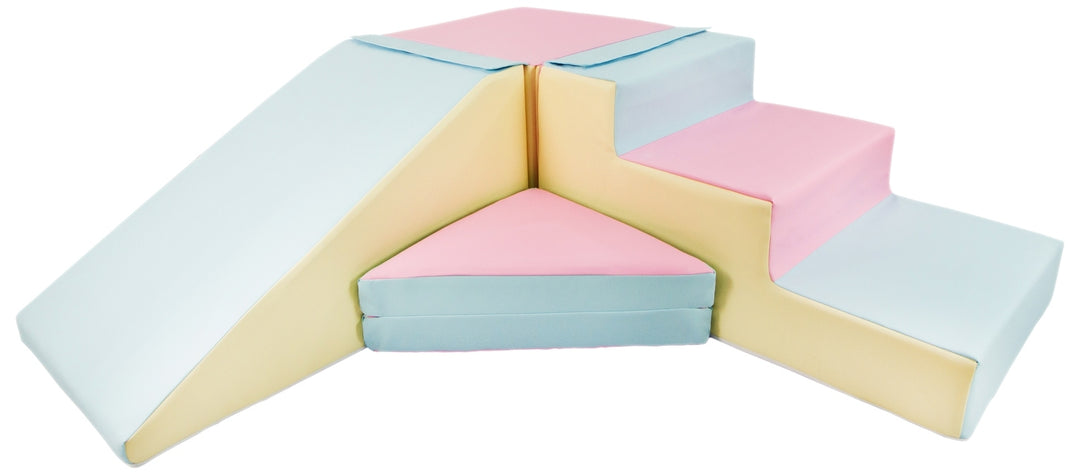Slide set of 4 large foam blocks