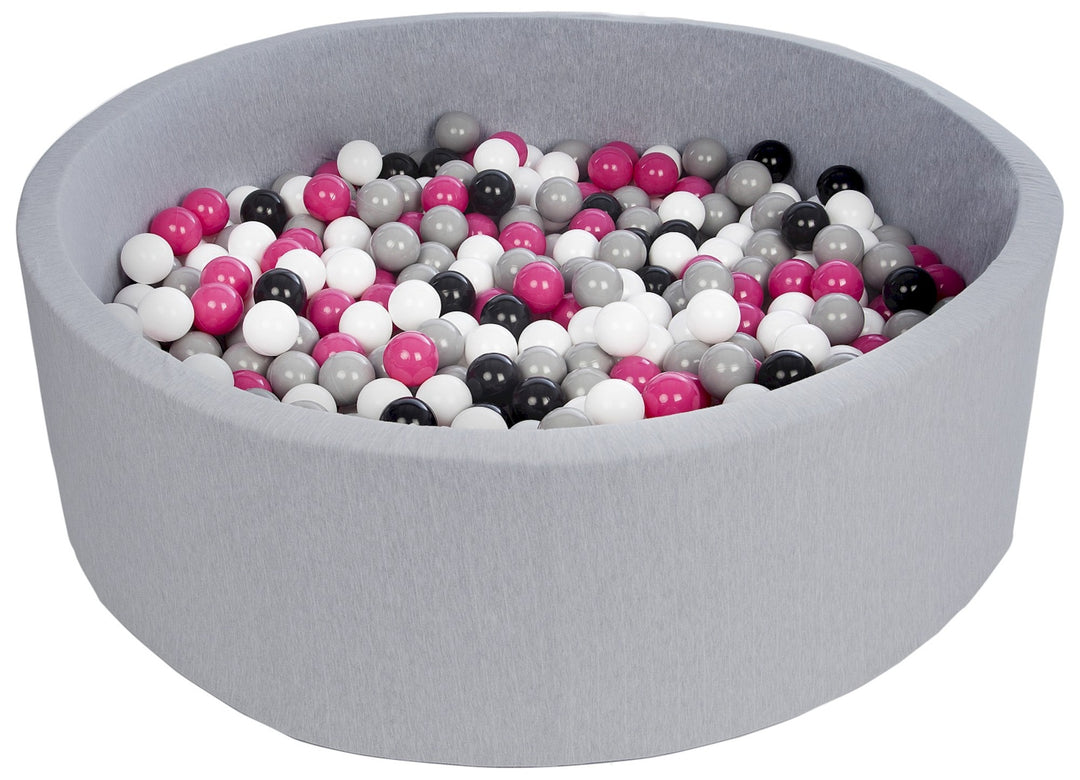 Soft Jersey ball pit with 600 balls, diameter 125 cm