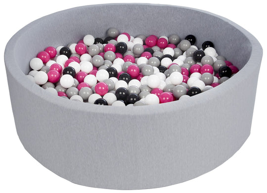 Soft Jersey ball pit with 600 balls, diameter 125 cm