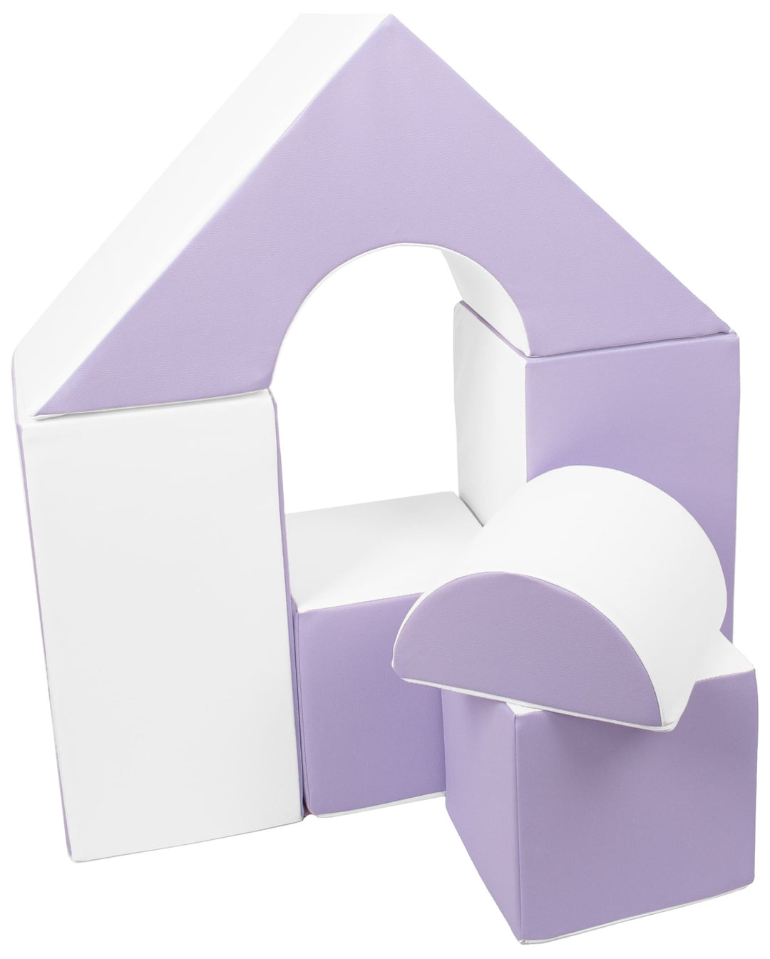 Mini castle set of 6 large foam blocks