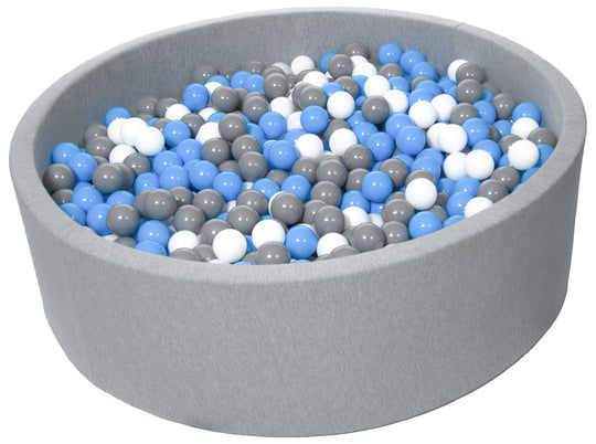 Soft Jersey ball pit with 1200 balls, diameter 125 cm