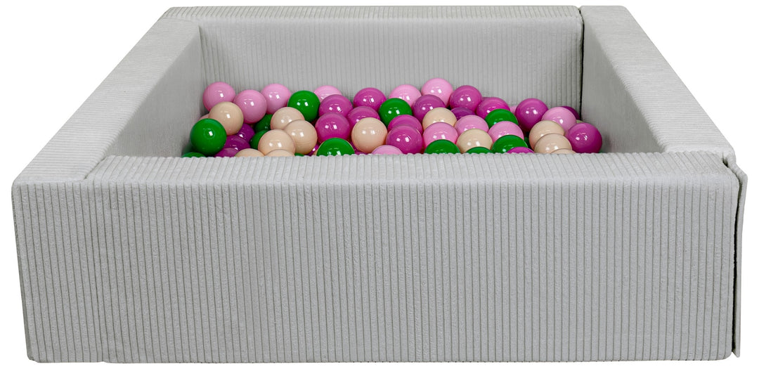 Soft play Corduroy ball pit, home ball pit, indoor, outdoor, ball pit + 200 balls