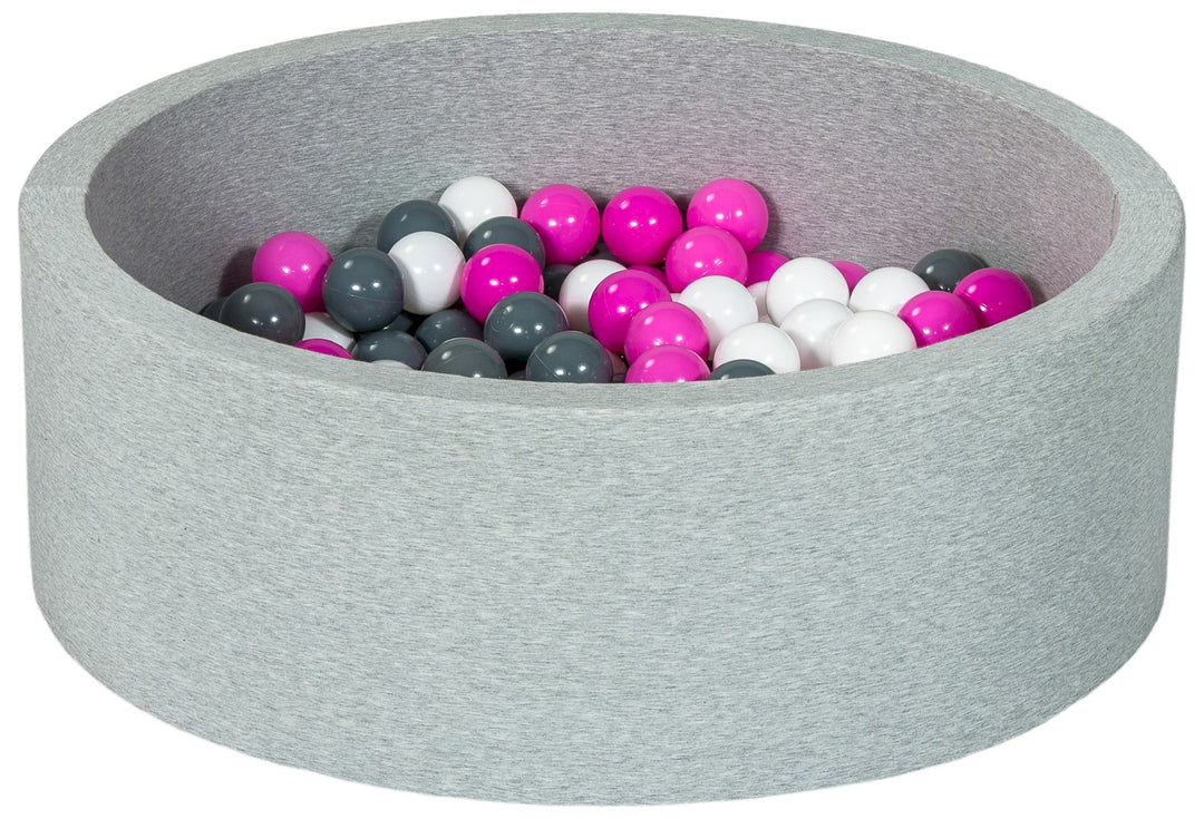 Soft Jersey ball pit with 200 balls