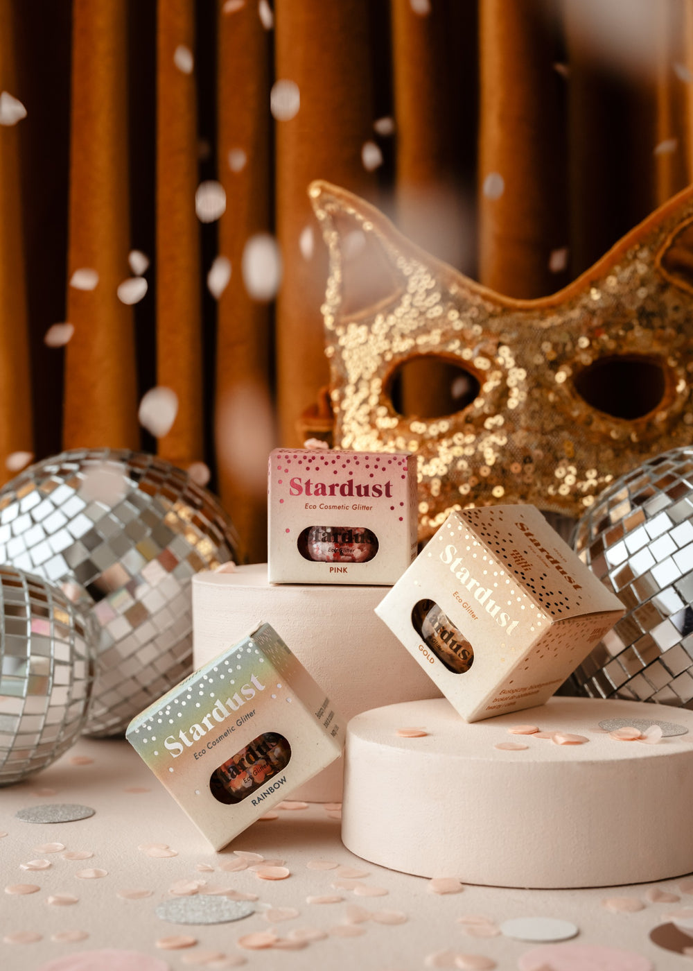 Decorative Eco Glitter - Rainbow Star Dust