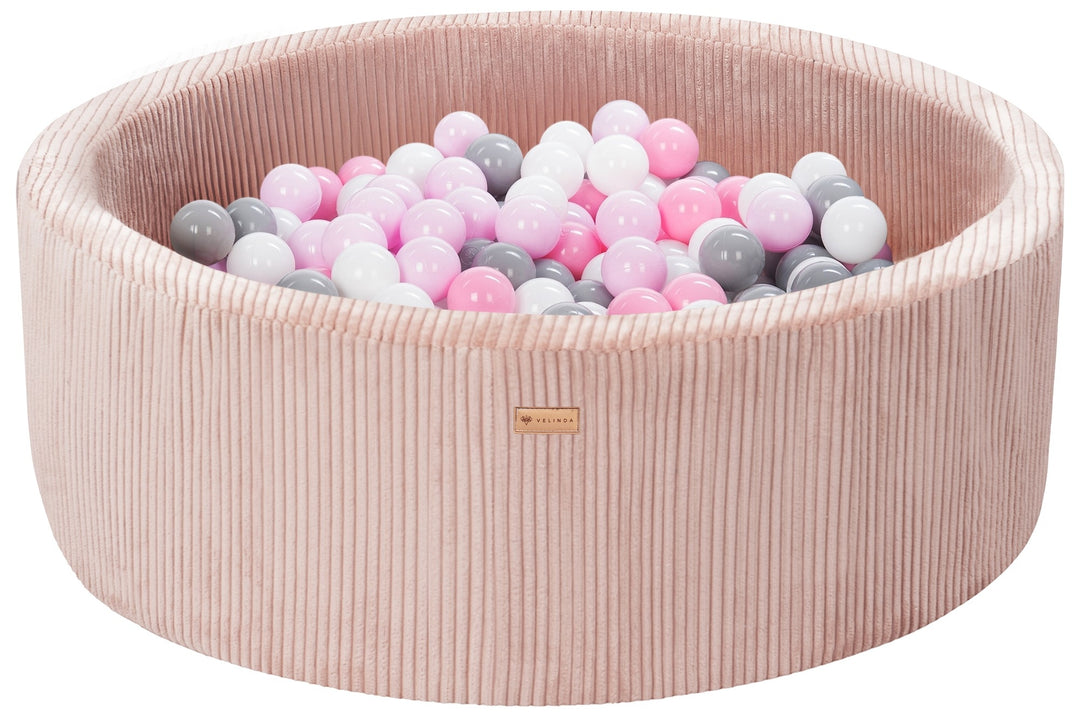 Ball pit + 300 balls, corduroy fabric