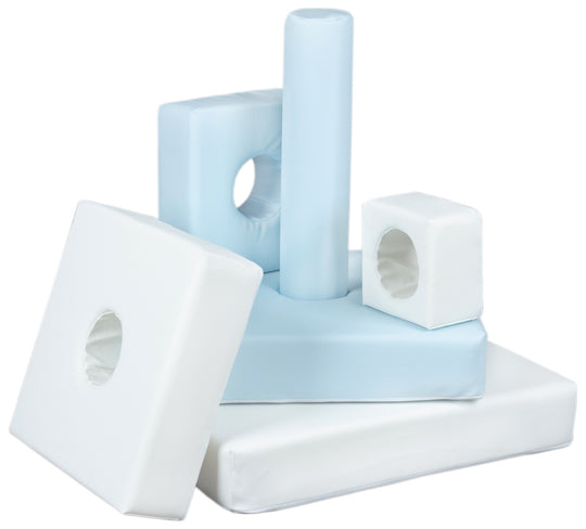 Pyramid set of 6 large foam blocks