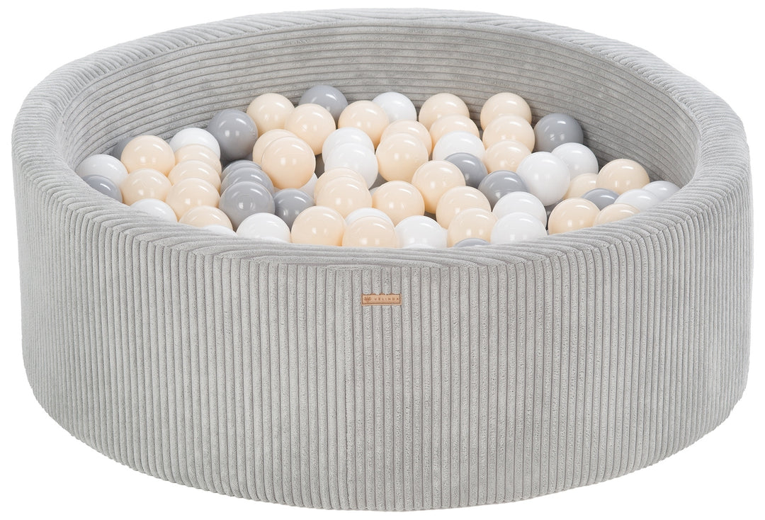 Ball pit + 200 balls, corduroy fabric