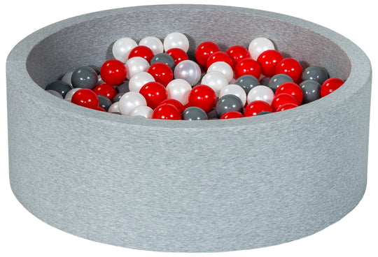 Grey ball pit + 300 balls