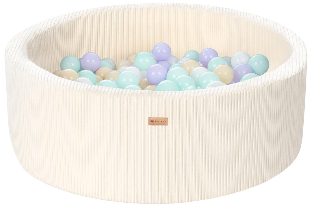 Ball pit + 200 balls, corduroy fabric