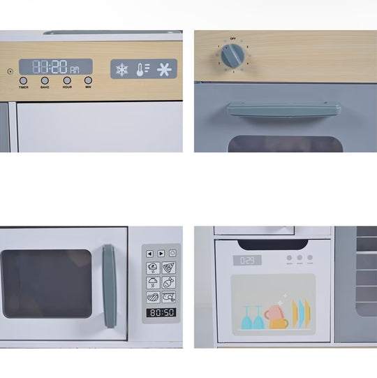 Houten Restaurant & Keuken 2-in-1 