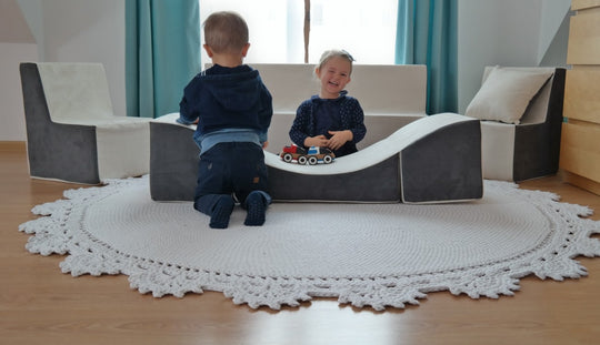 Soft Foam Furniture 4 psc set: 2x Chair+Sofa+Coach