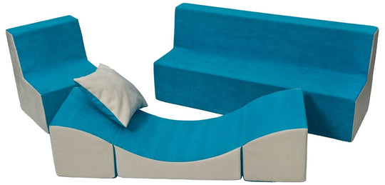 Soft Foam Furniture 3 pcs set: Chair+Sofa+Coach