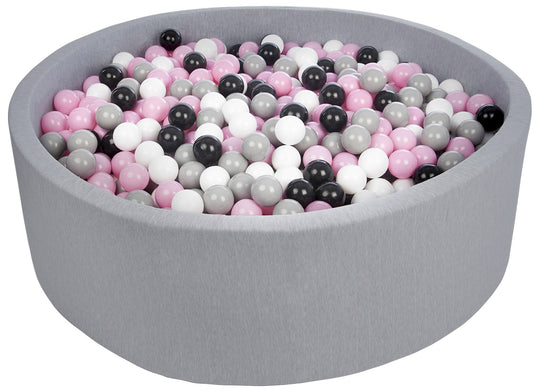 Soft Jersey ball pit with 1200 balls, diameter 125 cm